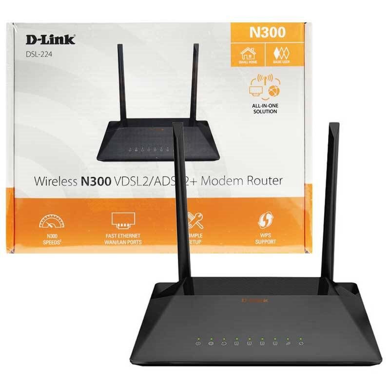 مودم روتر دی لینک مدل DSL-224